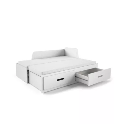 Rozkládací dětská postel 80x200 FRANKLYN - bílá borovice