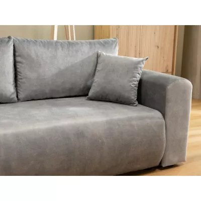 Rozkládací sedačka s úložným prostorem MANASSAS - čokoládová 1