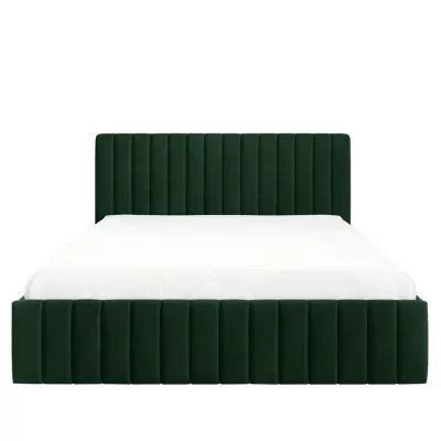 Manželská postel s úložným prostorem 140x200 ONANCOK 1 - zelená