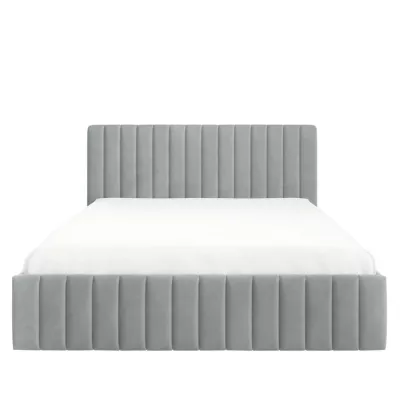 Manželská postel s úložným prostorem 140x200 ONANCOK 1 - šedá