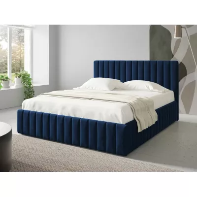 Manželská postel s úložným prostorem 160x200 ONANCOK 1 - modrá