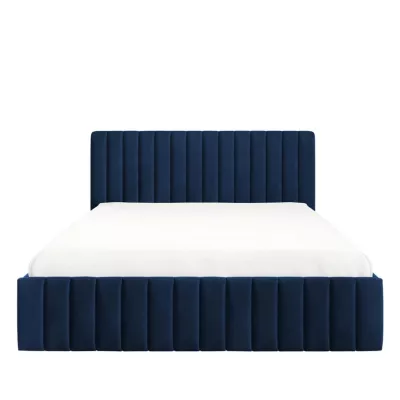 Manželská postel s úložným prostorem 160x200 ONANCOK 1 - modrá