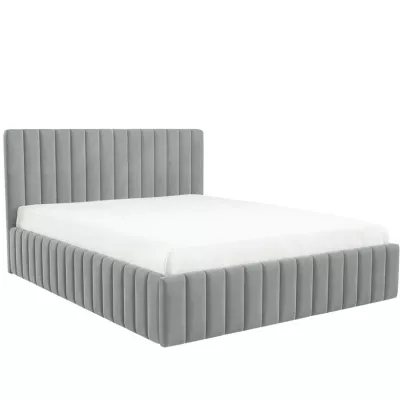 Manželská postel s úložným prostorem 160x200 ONANCOK 1 - šedá