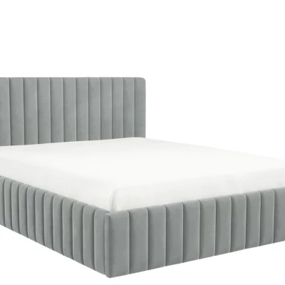 Manželská postel s úložným prostorem 180x200 ONANCOK 1 - šedá