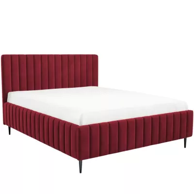 Dvojlůžková postel s úložným prostorem 180x200 ONANCOK 2 - červená