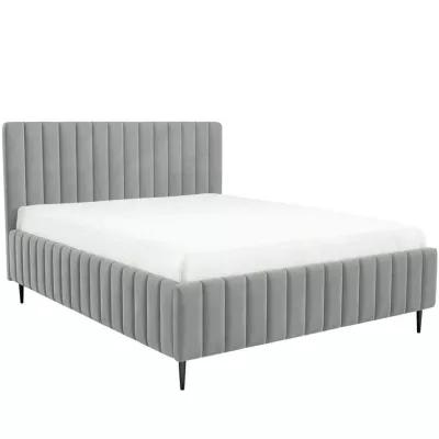 Dvojlůžková postel s úložným prostorem 180x200 ONANCOK 2 - šedá