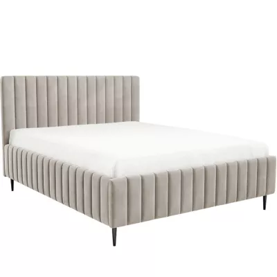 Dvojlůžková postel s úložným prostorem 180x200 ONANCOK 2 - latte