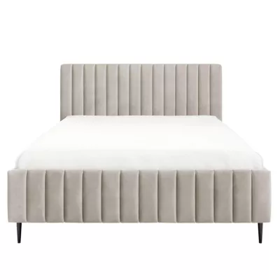 Dvojlůžková postel s úložným prostorem 160x200 ONANCOK 2 - latte