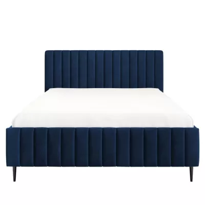 Dvojlůžková postel s úložným prostorem 140x200 ONANCOK 2 - modrá