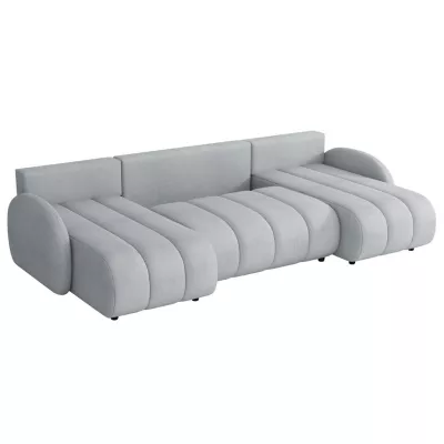 Rozkládací sedačka do tvaru U LEESBURG - růžová