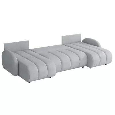 Rozkládací sedačka do tvaru U LEESBURG - hořčicová