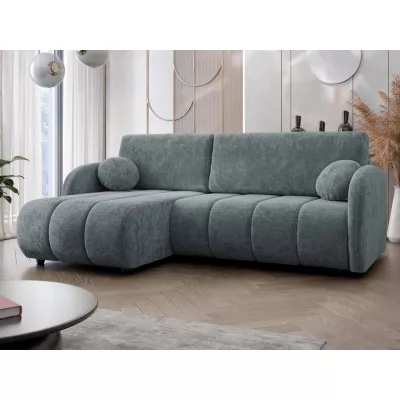 Rozkládací sedačka s úložným prostorem LEESBURG - tmavá šedá 2