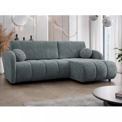 Rozkládací sedačka s úložným prostorem LEESBURG - tmavá šedá 2