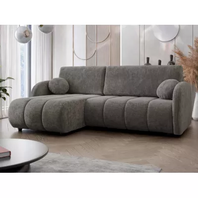 Rozkládací sedačka s úložným prostorem LEESBURG - tmavá šedá 1