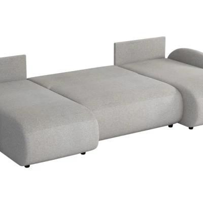 Rozkládací sedačka do tvaru U LACROSSE - krémová