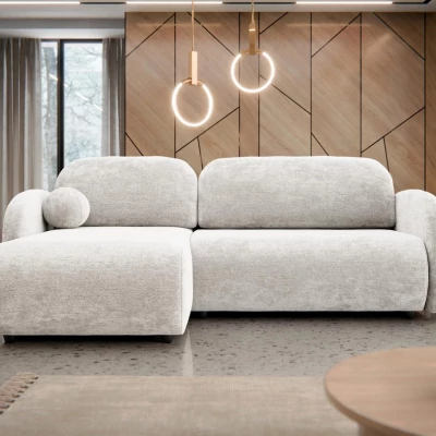 Rohová sedací souprava LACROSSE - světlá šedá 1