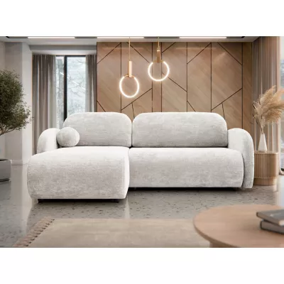 Rohová sedací souprava LACROSSE - světlá šedá 1