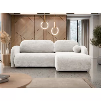 Rohová sedací souprava LACROSSE - světlá šedá 1