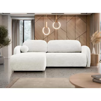 Rohová sedací souprava LACROSSE - krémová