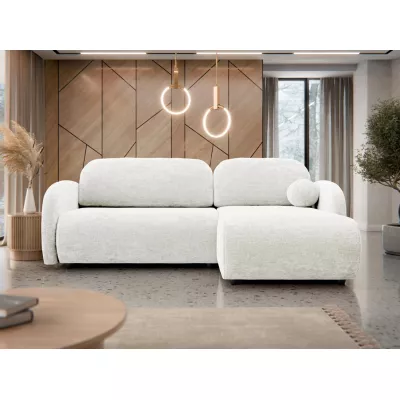 Rohová sedací souprava LACROSSE - krémová