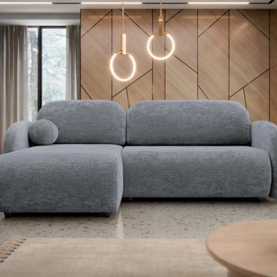 Rohová sedací souprava LACROSSE - tmavá šedá 2