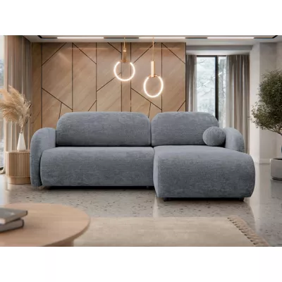 Rohová sedací souprava LACROSSE - tmavá šedá 2