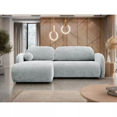 Rohová sedací souprava LACROSSE - světlá šedá 2