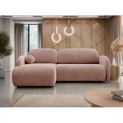 Rohová sedací souprava LACROSSE - růžová
