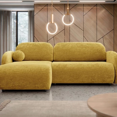 Rohová sedací souprava LACROSSE - hořčicová