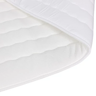 Hotelová manželská postel 140x200 NEWSOMS 2 - koňaková + topper ZDARMA