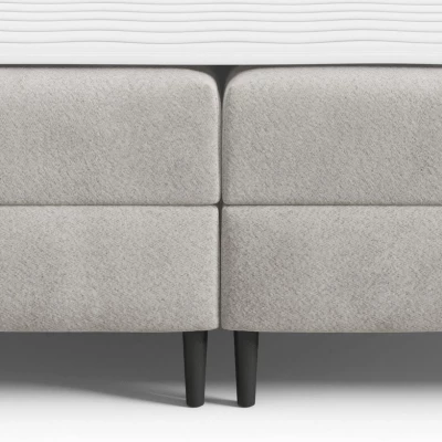 Hotelová manželská postel 180x200 NEWSOMS 2 - koňaková + topper ZDARMA