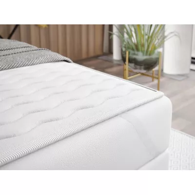 Hotelová manželská postel 160x200 NEWSOMS 2 - černá + topper ZDARMA