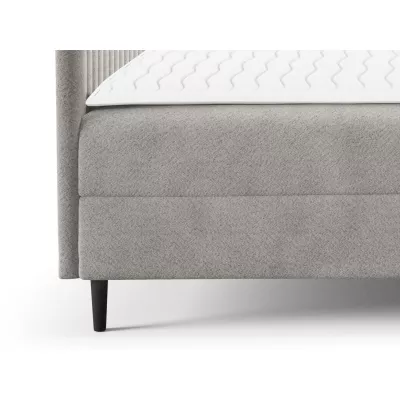 Kontinentální manželská postel 160x200 NEWSOMS 1 - zelená + topper ZDARMA