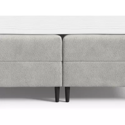 Kontinentální manželská postel 180x200 NEWSOMS 1 - koňaková + topper ZDARMA