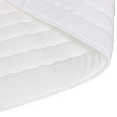 Kontinentální manželská postel 180x200 NEWSOMS 1 - koňaková + topper ZDARMA