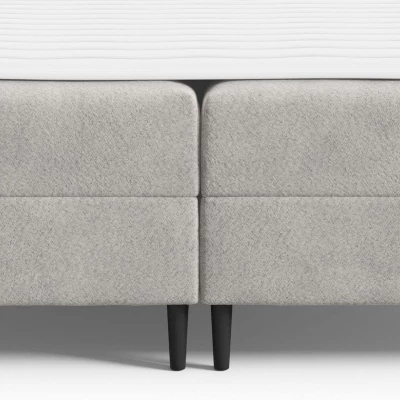 Kontinentální manželská postel 160x200 NEWSOMS 1 - koňaková + topper ZDARMA