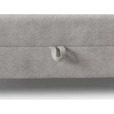 Kontinentální manželská postel 140x200 NEWSOMS 1 - béžová + topper ZDARMA