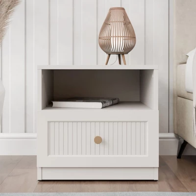 Noční stolek SALTIVILLE - kašmír