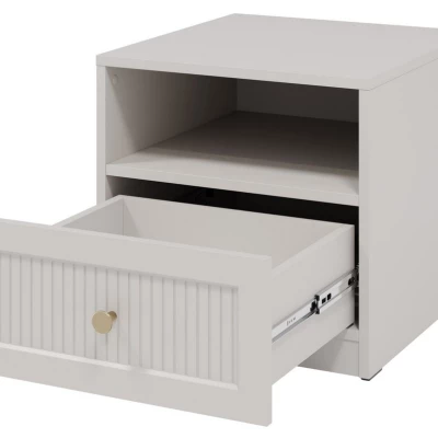 Noční stolek SALTIVILLE - kašmír