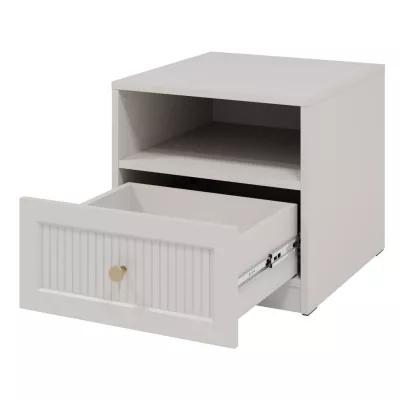 Noční stolek SALTIVILLE - kašmír