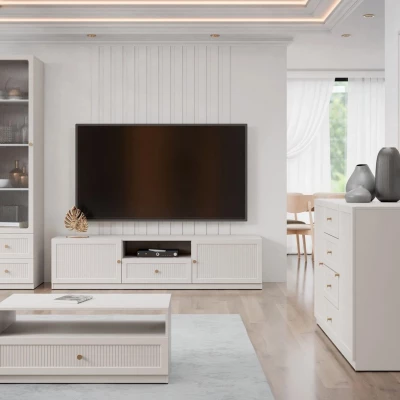 Nábytek do obývacího pokoje SALTIVILLE - kašmír