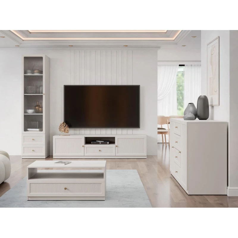 Nábytek do obývacího pokoje SALTIVILLE - kašmír