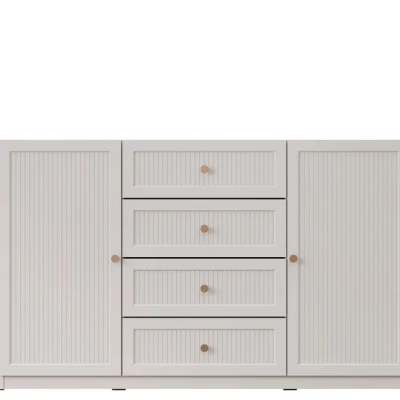 Komoda s dvířky a šuplíky SALTIVILLE - kašmír