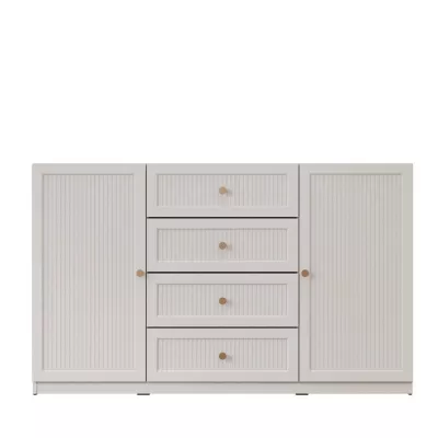 Komoda s dvířky a šuplíky SALTIVILLE - kašmír