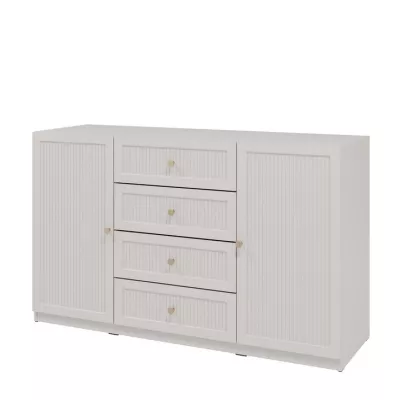 Komoda s dvířky a šuplíky SALTIVILLE - kašmír