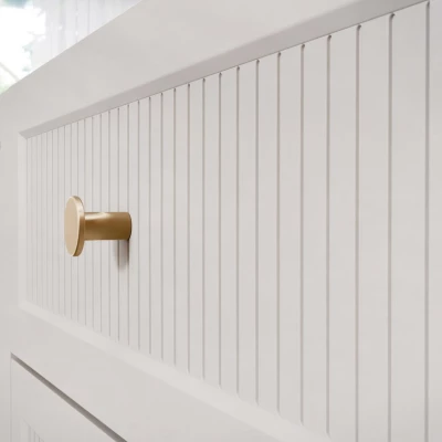 Komoda s dvířky a šuplíky SALTIVILLE - kašmír