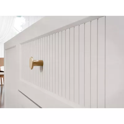 Komoda s dvířky a šuplíky SALTIVILLE - kašmír