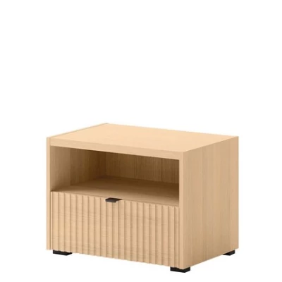 Noční stolek TROUTDALE - dub vicenza