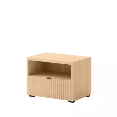 Noční stolek TROUTDALE - dub vicenza