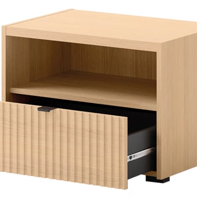 Noční stolek TROUTDALE - dub vicenza